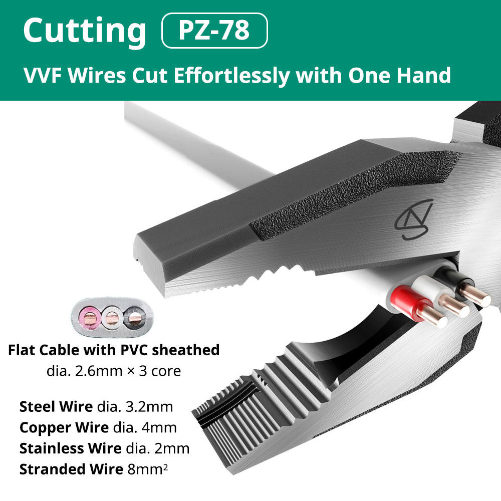 ENGINEER Neji-saurus Electric Screw Removal Pliers EL (PZ-78), VA (PZ ...
