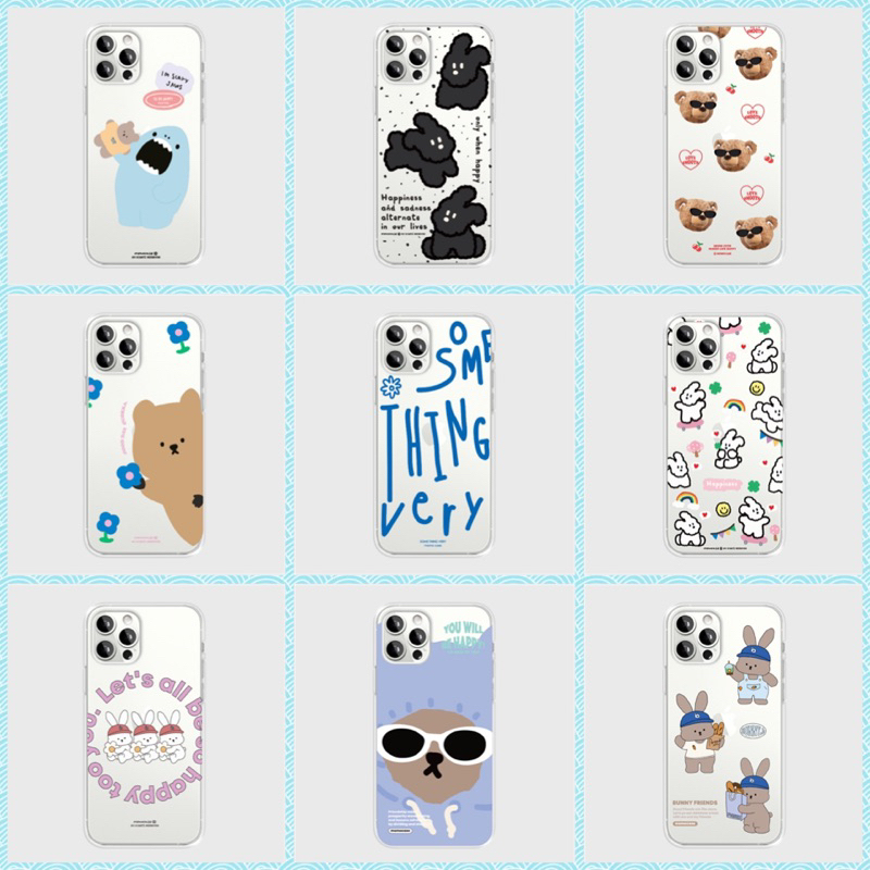 pre-order-เคสใส-เคสเกาหลี-เคสไอโฟน-เคสซัมซุง-momocase-น่ารักๆ-แท้