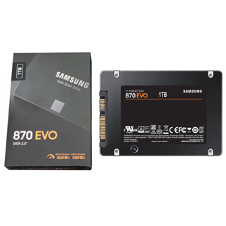 Samsung 1TB 870 EVO SATA III 2.5 inch Internal SSD (MZ-77E1T0), Read:560MB/s