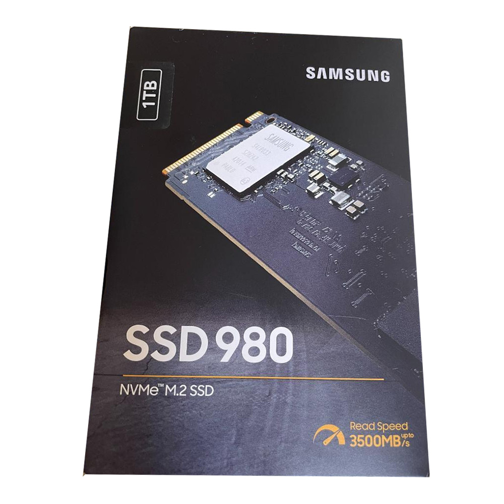 Samsung 1TB 980 PCIe 3.0 NVMe M.2 2280 Gaming SSD Read3500MB/s, MZ