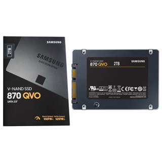 Samsung 2TB 870 QVO 2.5inch SATA III Internal SSD (MZ-77Q2T0), Read:560MB/s