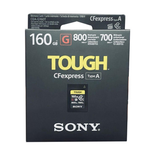 Sony CEA-G Series 160GB CFexpress Type A TOUGH Memory Card (CEA-G160T) - 800MB/s