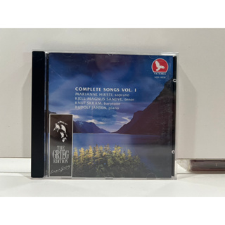 1 CD MUSIC ซีดีเพลงสากล EDVARD GRIEG  COMPLETE SONGS VOL. I (C5D63)
