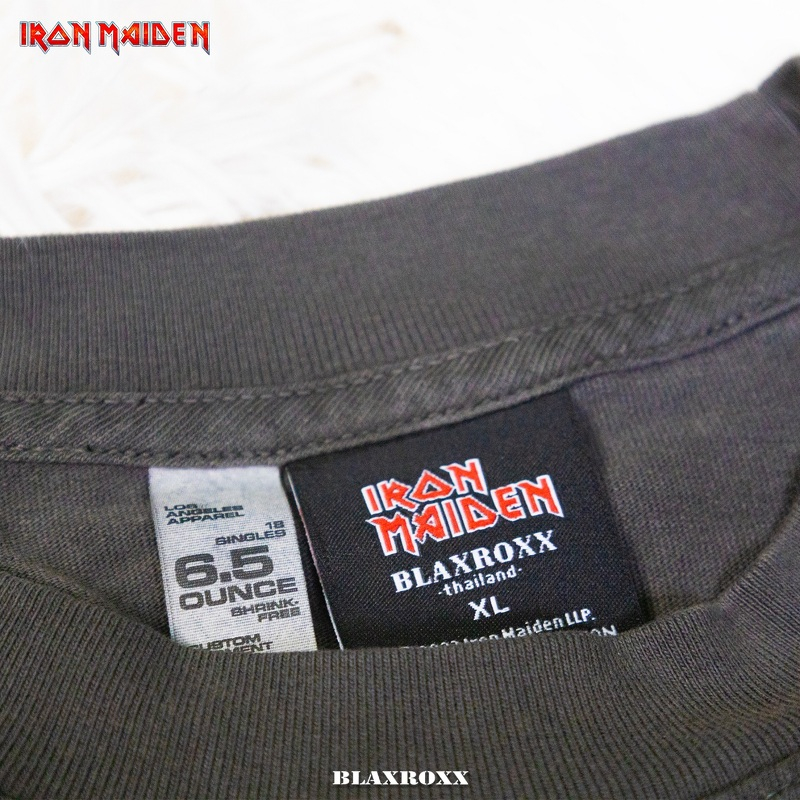 blaxroxx-เสื้อวง-ลิขสิทธิ์แท้-iron-maiden-irm029-สินค้าพิเศษ-จำกัดจำนวน-ผลิตเพียง-200-ตัวในประเทศไทย