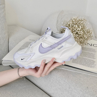 พร้อมส่ง Nike TC7900 White/Purple [ของเเท้ 100%]