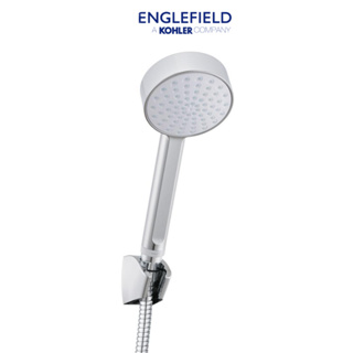 ENGLEFIELD Beat 1-way hand shower set, size 90mm ชุดฝักบัวสายอ่อน 1 ระดับ หัวฝักบัวขนาด 90มม. รุ่นบีท K-24004X-CP