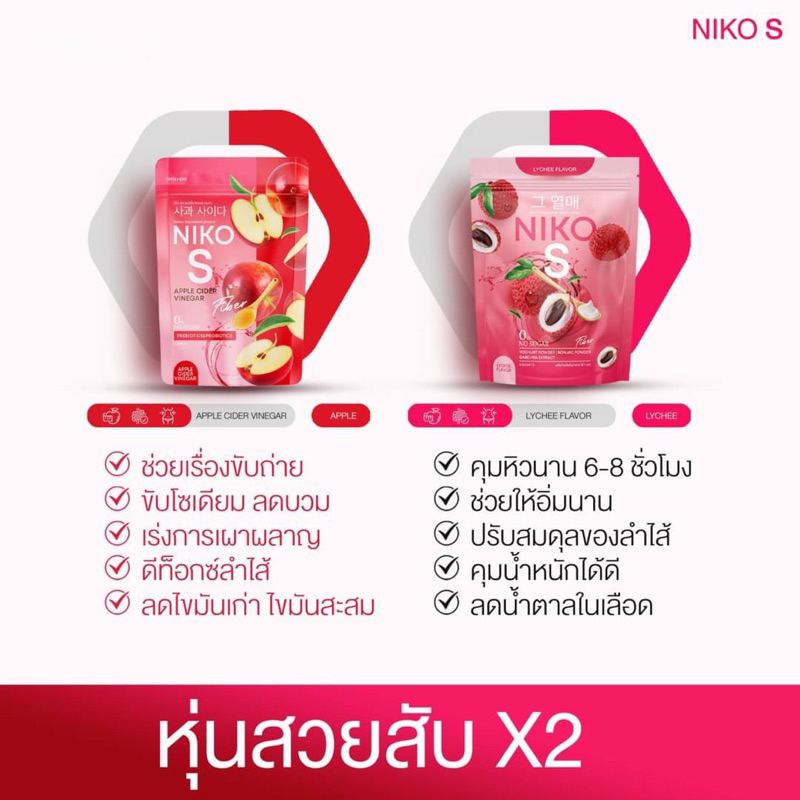 1แถม1-ของแท้-ส่งฟรี-นิโกะเอสลิ้นจี่-ไฟเบอร์-niko-s-ตัวช่วยลดน้ำหนัก-ไม่มีน้ำตาล-ผงบุกลดน้ำหนัก-เอวเอส-ผงบุกผอม-คุมหิว