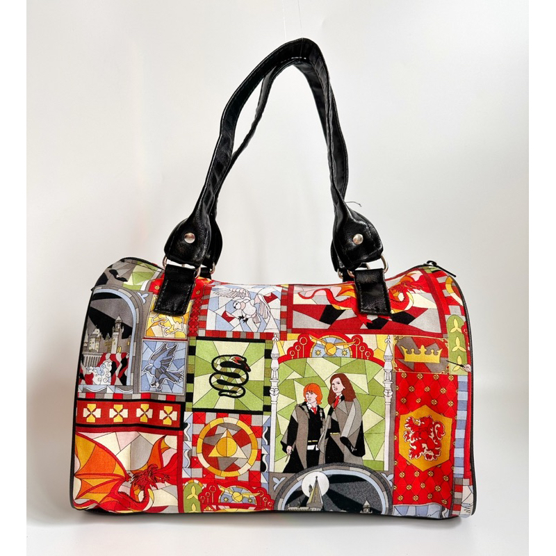 กระเป๋าผ้าพิมพล์าย แบรนด์ Top Notch By Design Shopee Thailand