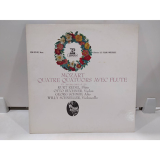 1LP Vinyl Records แผ่นเสียงไวนิล  MOZART QUATRE QUATUORS AVEC FLUTE   (H8C71)