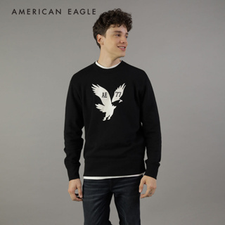 American Eagle Super Soft Icon Graphic Crew Neck เสื้อยืด ผู้ชาย คอกลม (MSC 019-2101-073)