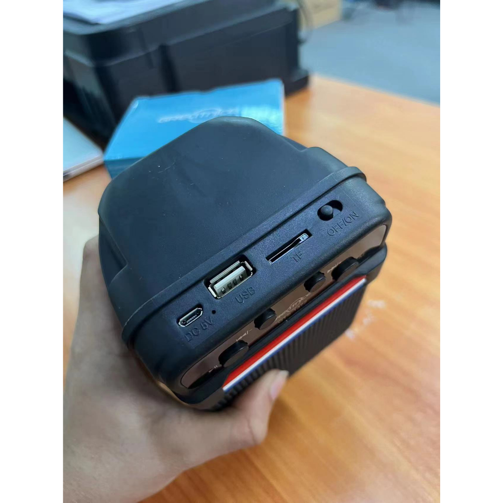 ลำโพงบลูทูธ-ดอก3นิ้ว-รุ่น-gts-1372-พกพาง่าย-เก็บแบตในตัว-เสียบ-usb-tf-ได้-ปรับระดับเสียงได้