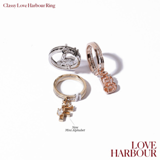 Dallar/Love Harbour Classy Ring + Mini Alphabet