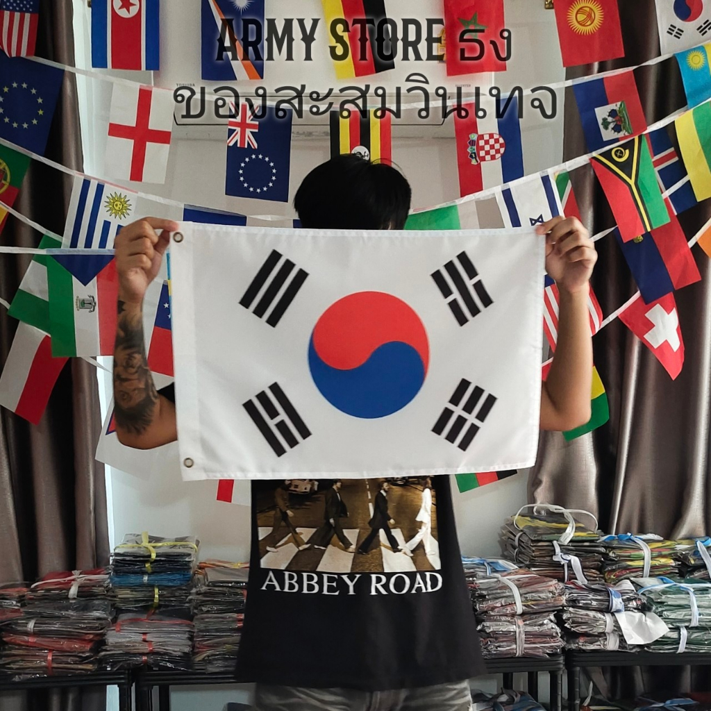 lt-ส่งฟรี-gt-ธงชาติ-เกาหลีใต้-south-korea-4-size-พร้อมส่งร้านคนไทย
