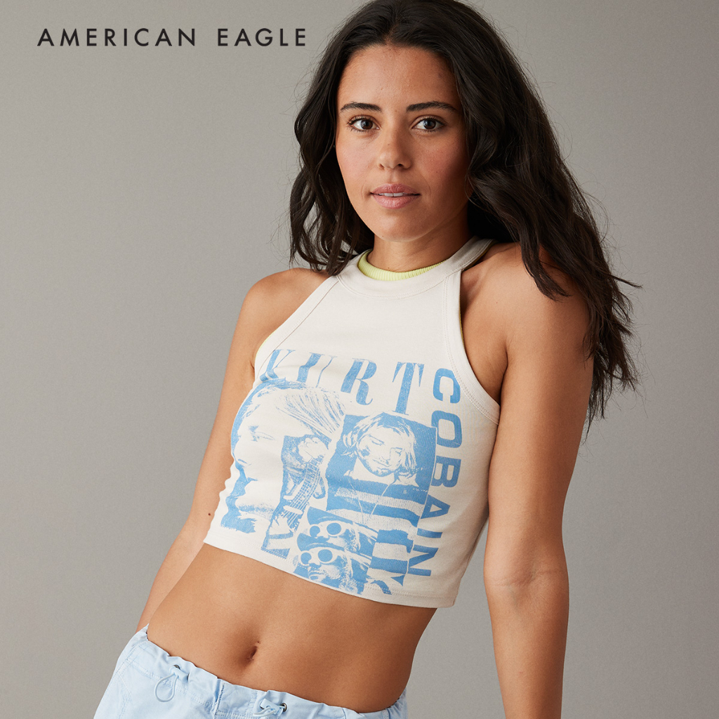 american-eagle-high-neck-kurt-cobain-graphic-tank-top-เสื้อกล้าม-ผู้หญิง-กราฟฟิค-nwtt-036-5695-100