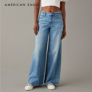 American Eagle Dreamy Drape Super High-Waisted Ultra Wide-Leg Jean กางเกง ยีนส์ ผู้หญิง อัลตร้า ไวด์เลก เอวสูง (WWI 043-4579-922)