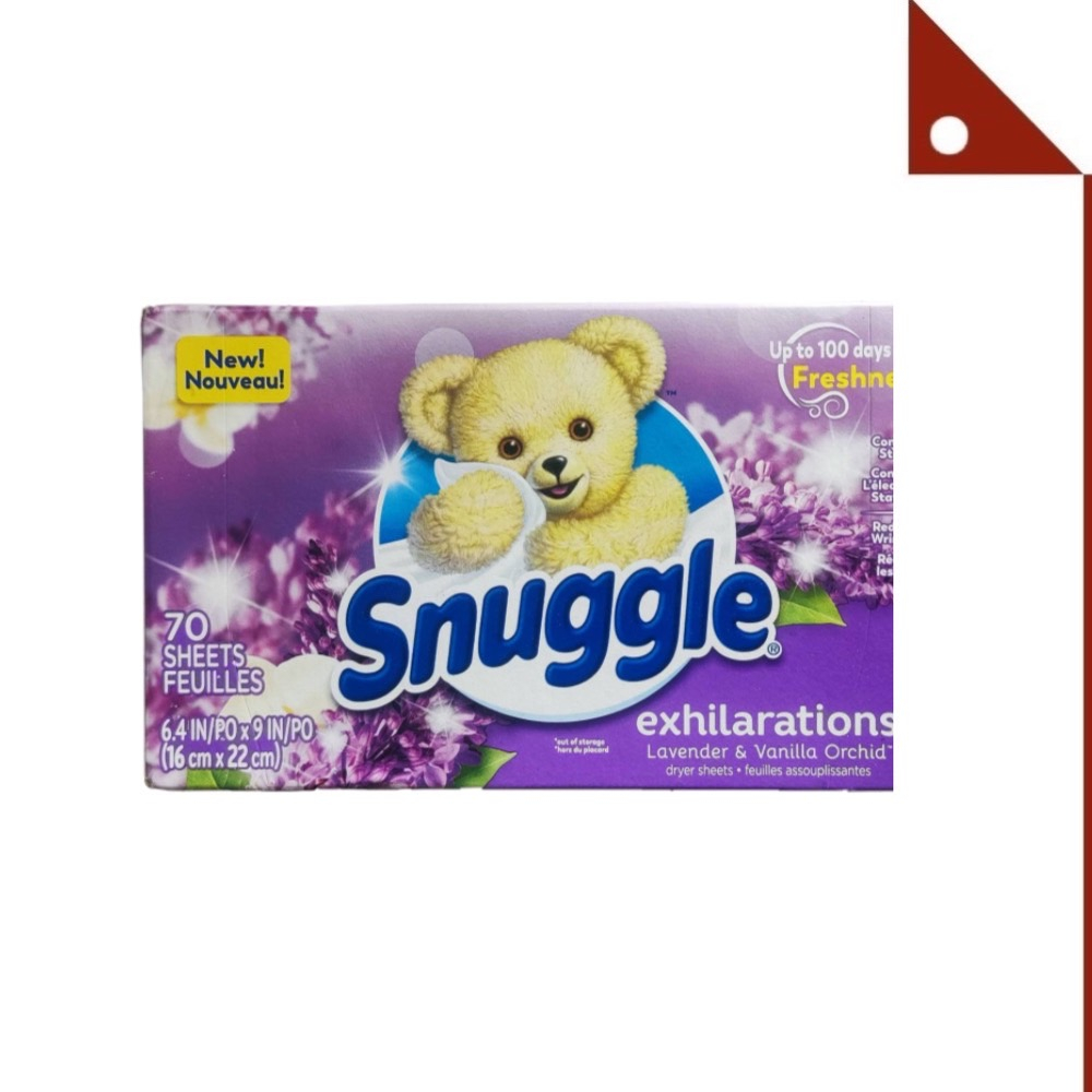 Snuggle SGLLVO70* แผ่นหอมปรับผ้านุ่ม Exhilarations Fabric Softener