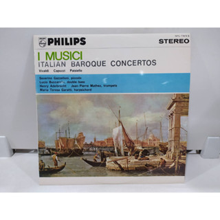 1LP Vinyl Records แผ่นเสียงไวนิล  I MUSICI ITALIAN BAROQUE CONCERTOS   (H8C97)