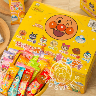 Anpanman อมยิ้มอันปังแมน ยกกล่อง 25ชิ้น (ไม่ทำให้ฟันผุ)