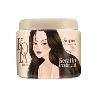 KOTA SUPER PREMIUM KERATIN TREMENT 250ml. (21497) ทรีทเม้นท์บาร์บี้ โคทา ซุปเปอร์ พรีเมี่ยม เคราติน ทรีทเม้นท์