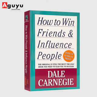 【หนังสือภาษาอังกฤษ】How to win friends influence people by Dale Carnegie หนังสือพัฒนาตนเอง