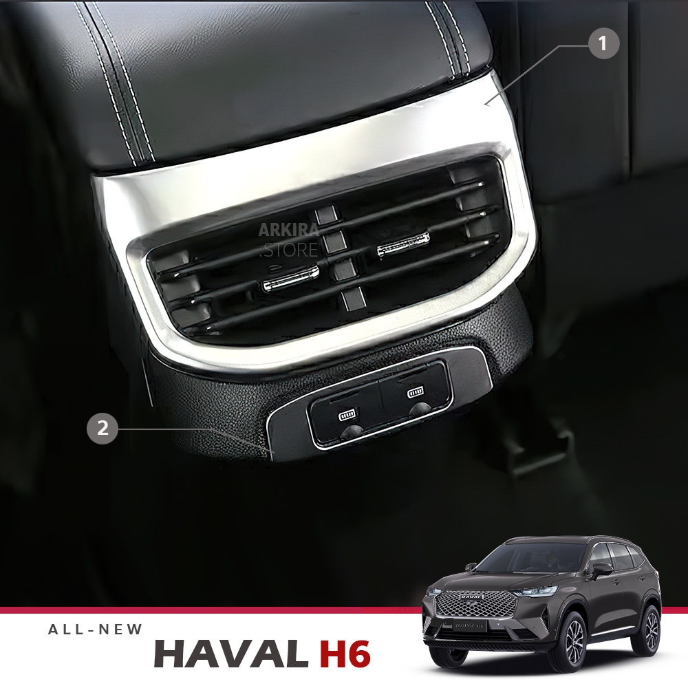 ครอบช่องแอร์หลัง-และ-usb-สีเงิน-haval-h6