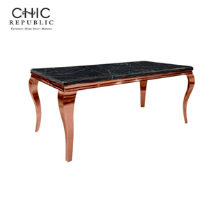 Chic Republic โต๊ะอาหาร รุ่น SANTIAGO-RG/180 MARBLE