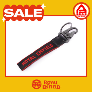 พวงกุญแจ แท้ KEY CHAIN Royal Enfield พวงกุญแจแบบผ้า