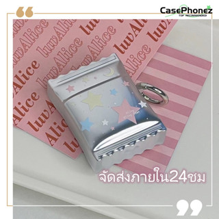 💚สินค้าพร้อมส่ง เคสแอร์พอด 2 1 pro 3 Case for Airpods 3 pro2 การป้องกันการตก Airpods gen 3 2021 Case ดาว สไตล์วรรณศิลป์