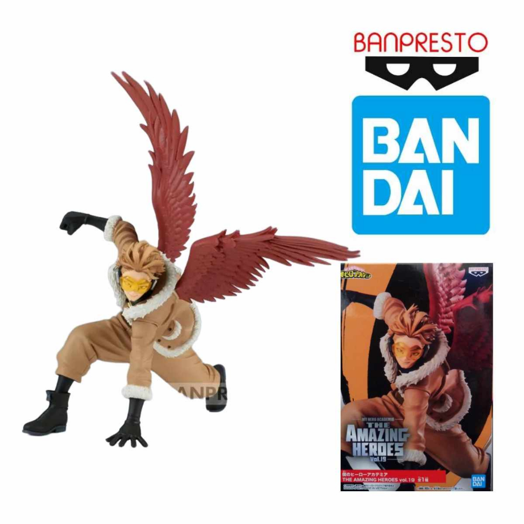 Figurine Banpresto My Hero Academia - Hawks (Takami Keigo) - The Amazing Heroes Vol.24