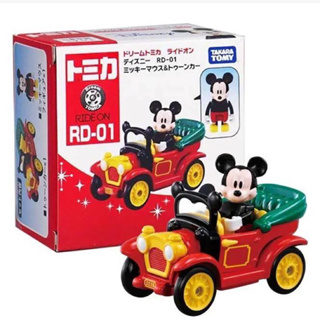 Dream Tomica Ride on  Mickey Mouse &amp; Toon Car Disney RD - 01 โมเดลรถดิสนีย์ มิกกี้เมาส์ ของแท้จากญี่ปุ่น🎏🎌