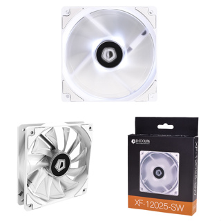 ภาพหน้าปกสินค้าพัดลมเคส ID COOLING XF-12025-SD Black & White Standard 120mm. 4pin PWM 1800RPM ที่เกี่ยวข้อง