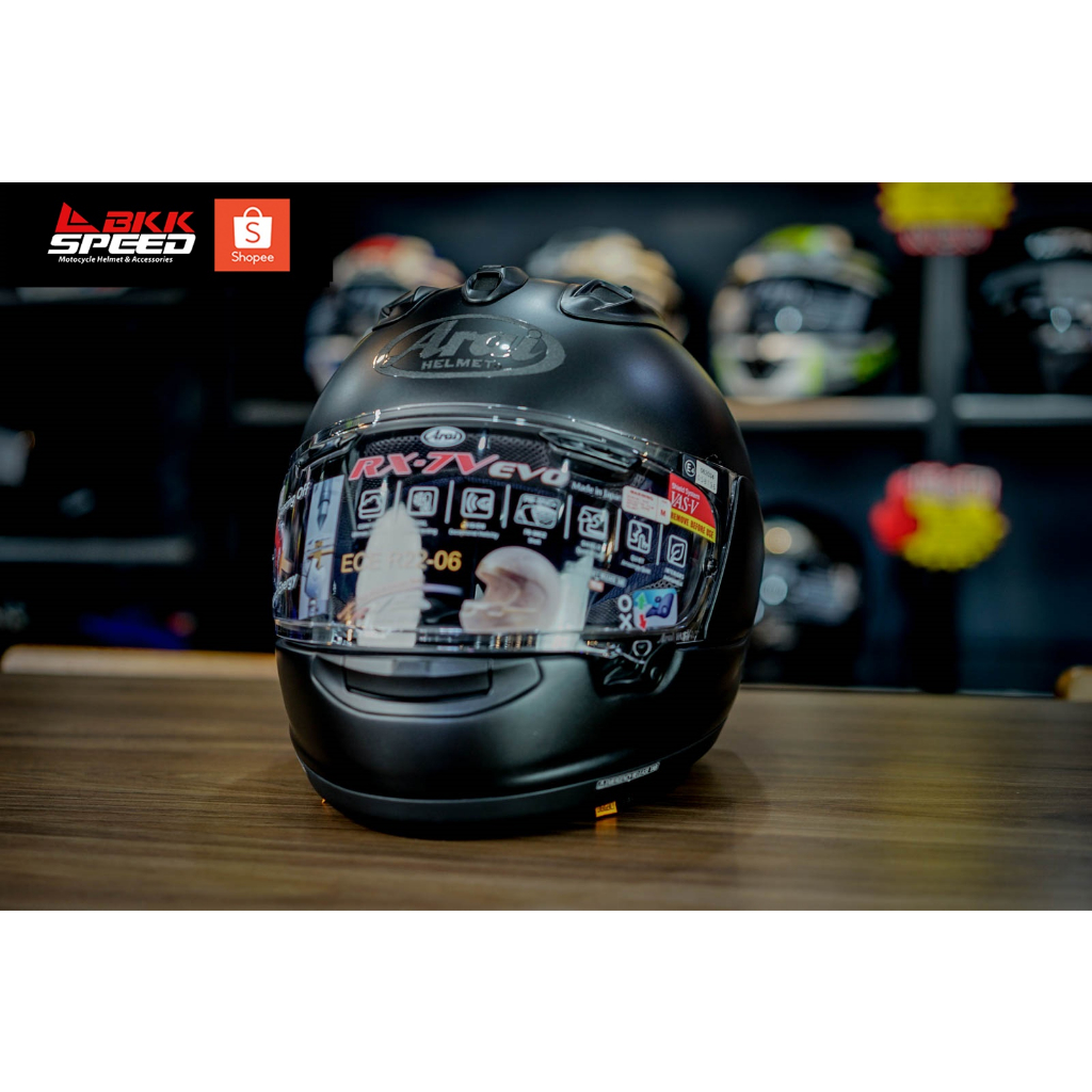 arai-rx7v-evo-black-frost-มาตรฐาน-ece-r22-06