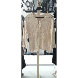 NUSSY เสื้อไหมพรมถักของญี่ปุ่นมือสอง