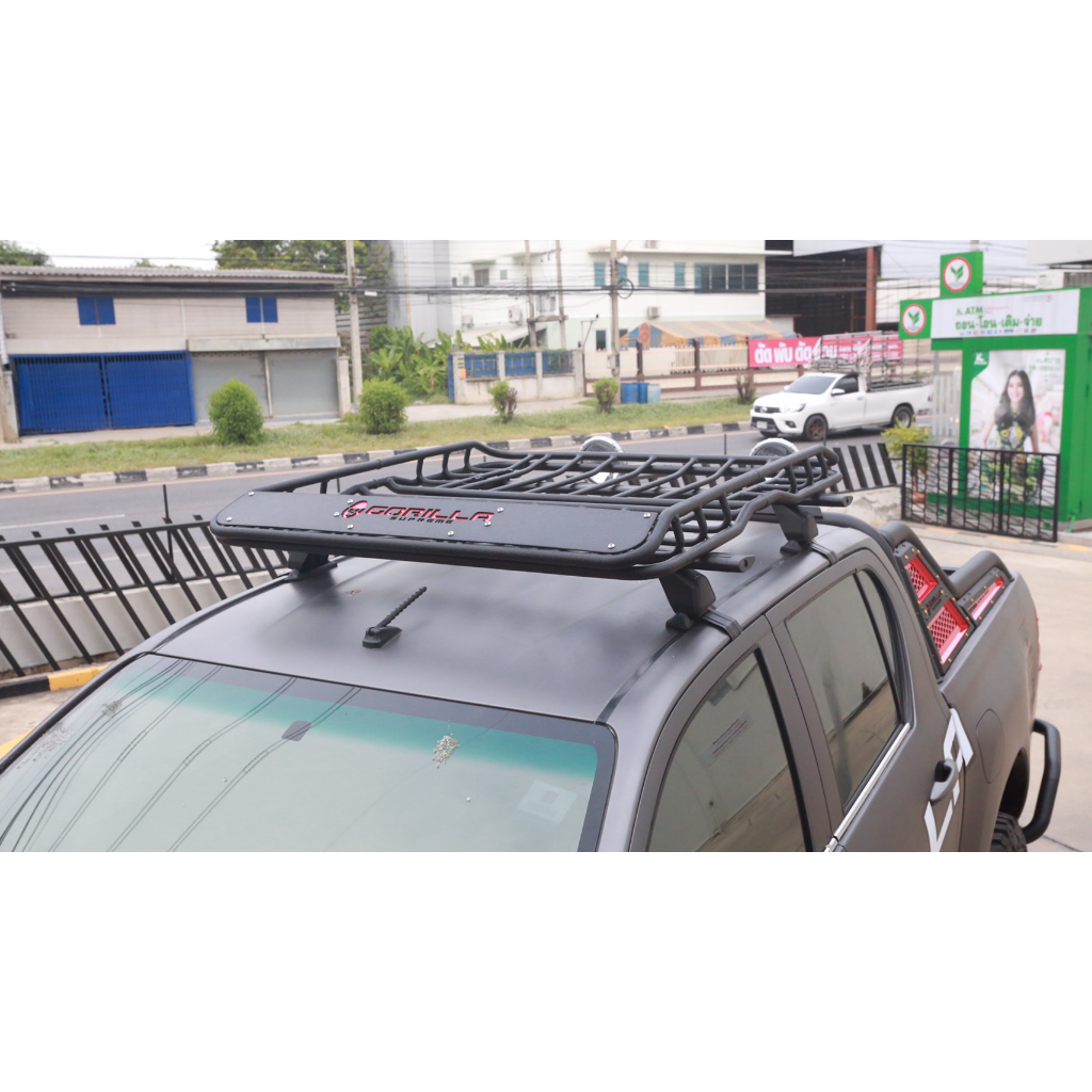 roof-rack-แร็คบรรทุกสัมภาระ-size-m-116-x125-x11cms-สีดำ-วัสดุอลูมิเนียม