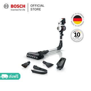 Bosch เครื่องดูดฝุ่นแบบชาร์จ ไร้ถุง สีดำ รุ่น BBS711W