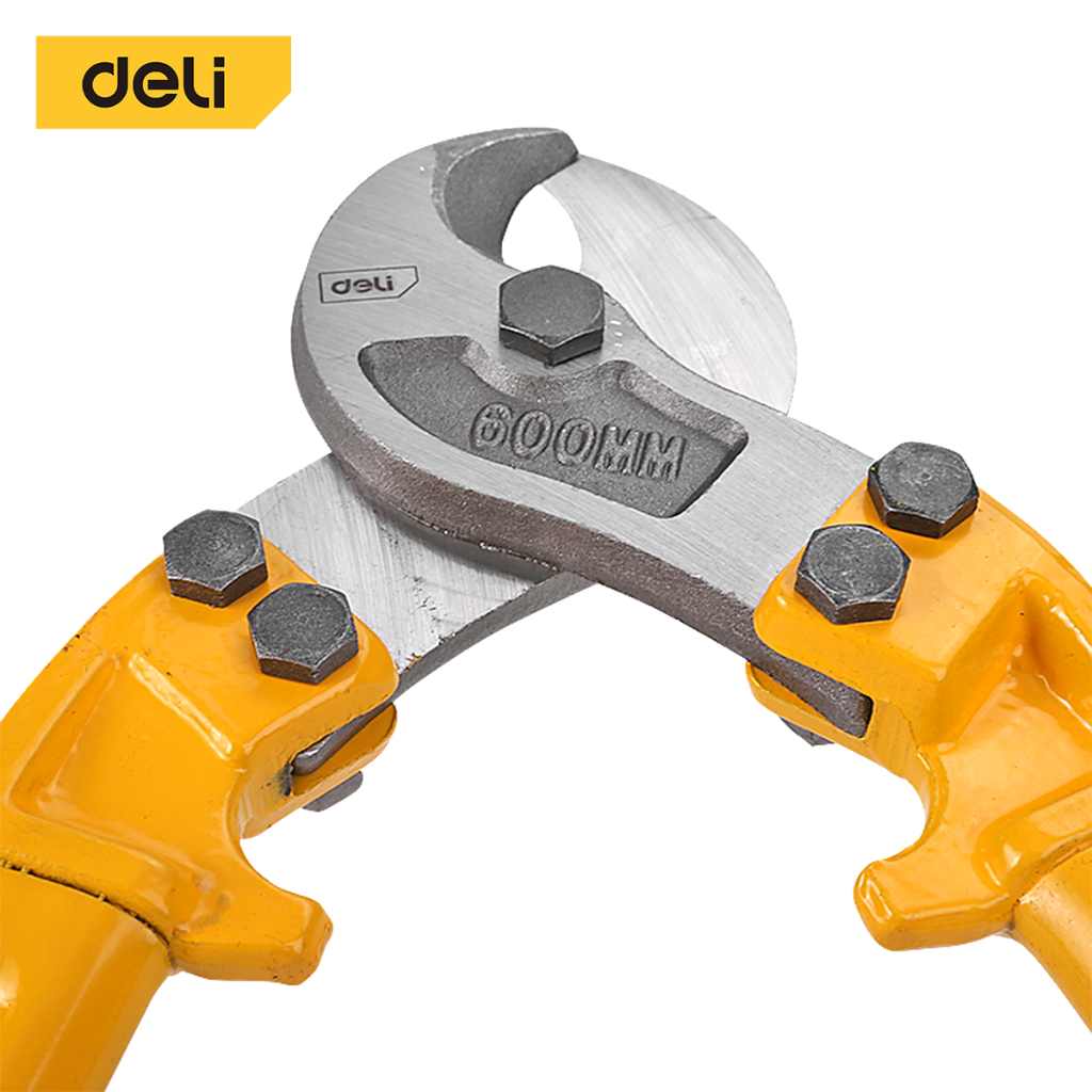 deli-คีมตัดสายเคเบิ้ล-กรรไกรตัดสายเคเบิ้ล-คีมตัดสายไฟ-ขนาด-18-นิ้ว-24-นิ้ว-คุณภาพดี-แข็งแรง-ตัดคม-ทนทาน-cable-cutter