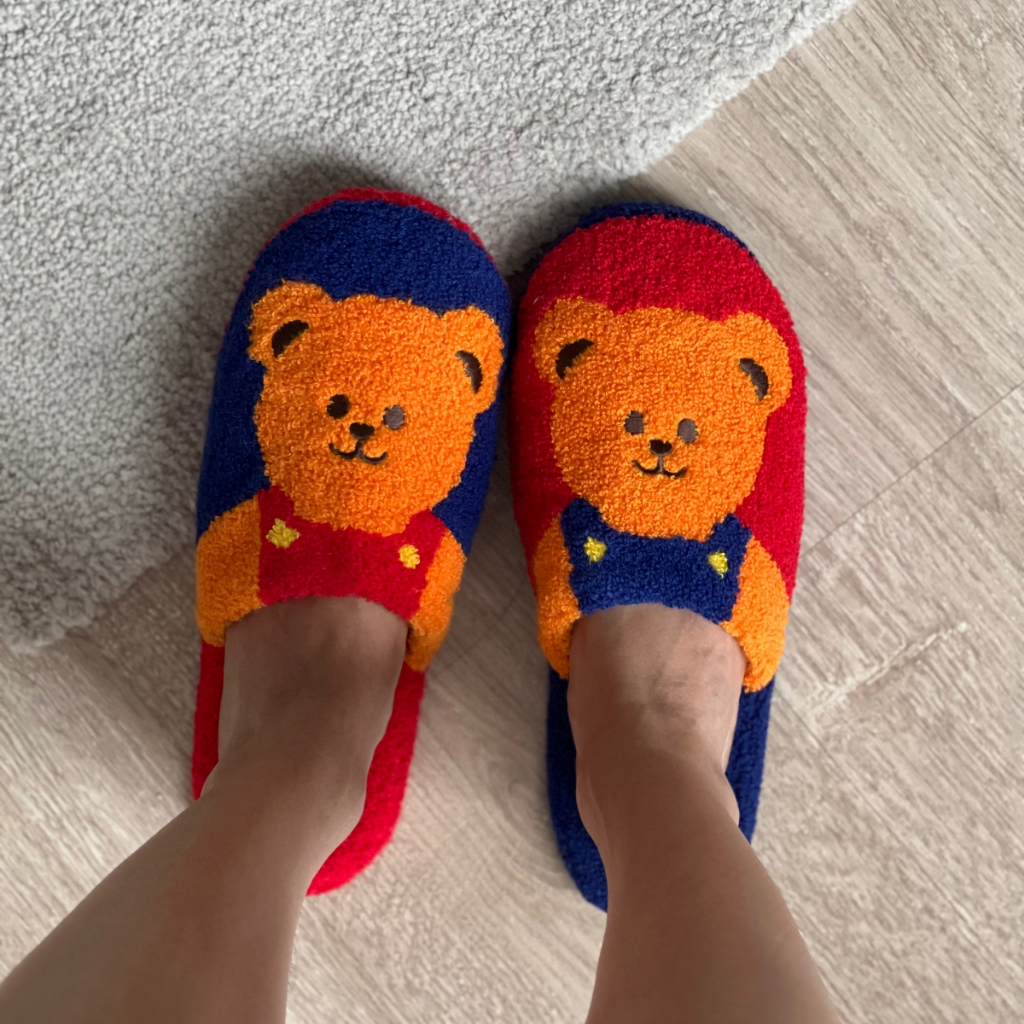 diarytools-พร้อมส่ง-wiggle-wiggle-terry-home-slipper