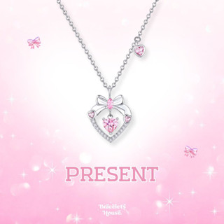 สร้อยคอเงินแท้ Present ♡. ส่งฟรี EMS !