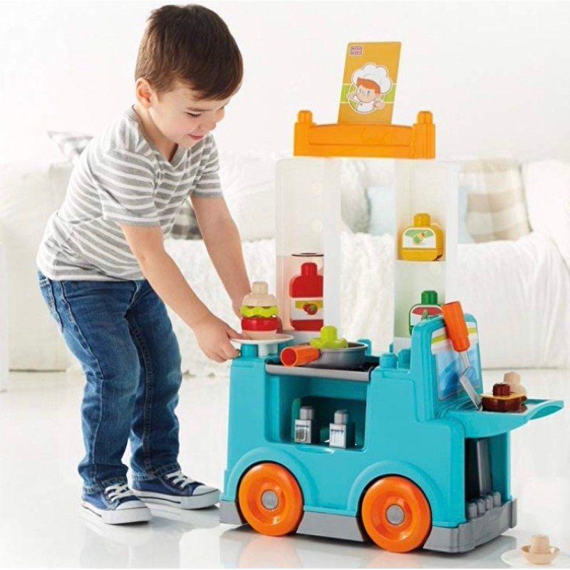 Mega Bloks First Builders Food Truck Kitchen (พร้อมส่ง) Shopee Thailand