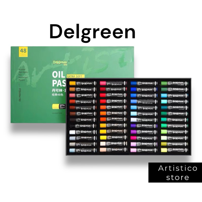 delgreen-oil-pastel-สีชอล์คน้ำมัน