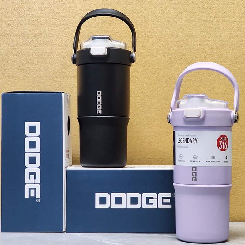 dodge-แก้วเก็บความเย็น-มีหูจับในตัว-สแตนเลส-316-ขนาด-660ml-หลอดดูดสปริงกดเก็บได้-ใช้งานสะดวก-สนใจสอบถามสั่งซื้อได้คะ