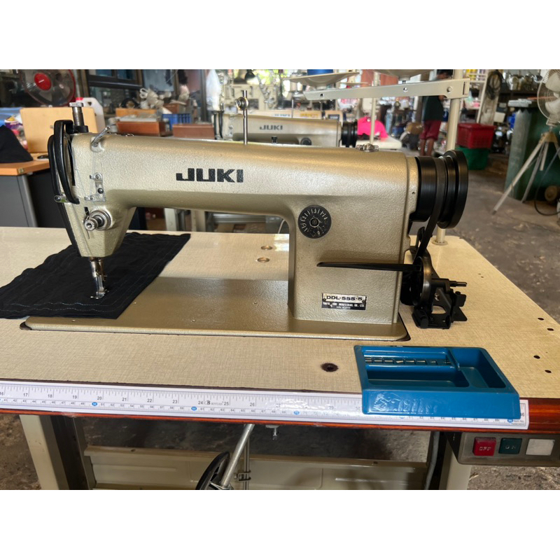 จักรเย็บเข็มเดี่ยวจูกิ (JUKI) รุ่น DDL5555 มอเตอร์ประหยัดไฟ Shopee