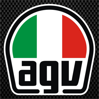 agv สติกเกอร์ pvc กันน้ำ มีขอบชาว ขนาด 8x8 cm ราคา 19 บาท