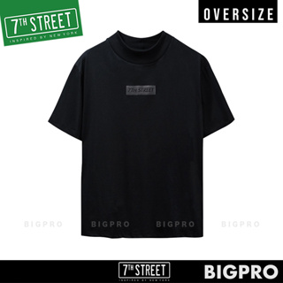 เสื้อยืด โอเวอไซส์ 7th Street (Oversize) รุ่น OD-ORG (ดำ) OD-ORG002 (ของแท้)