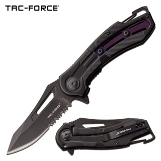 มีดพับ มีดพก คารัมบิต มังกรม่วง (TAC-FORCE PURPLE DRAGON) (TF-1026PL)