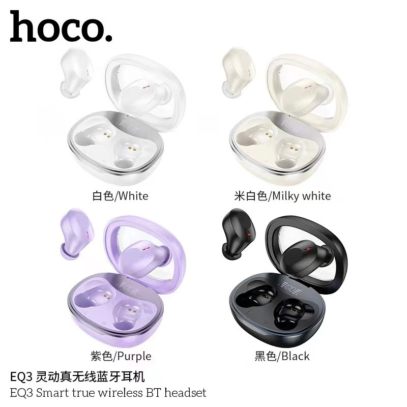 หูฟังไร้สาย-hoco-รุ่น-eq3-หูฟังบลูทูธ-แบบ-in-ear-เสียงดี-เบสแน่น-กล่องใส-ดีไซน์สวย-แบรนด์แท้-280866t