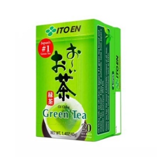 ITOEN OI OCHA RYOKUCHA 40g. อิโตเอ็น โออิ โอฉะ เรียวคุฉะ ชาเขียวญี่ปุ่นชนิดซอง 40 กรัม​ (2​g*20ซอง)