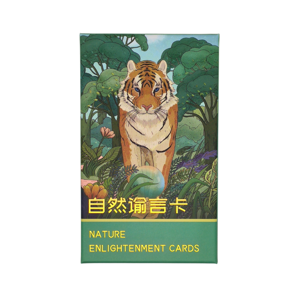 Nature Enlightenment Cards ไพ่ออราเคิลสไตล์จีนโบราณ Eastern Ink Oracle ...