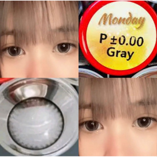 ✨Gray ขนาดตาโต (Bigeyes) เลนส์กรองแสง uv ✔️จดทะเบียนถูกต้อง 🇰🇷เลนส์สัญชาติเกาหลี🇰🇷