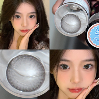 ✨Gray ขนาดตาโต (Bigeyes) เลนส์กรองแสง uv ✔️จดทะเบียนถูกต้อง 🇰🇷เลนส์สัญชาติเกาหลี🇰🇷